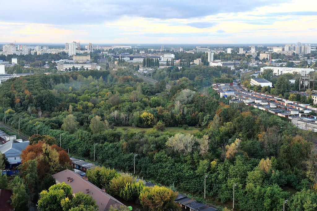 The Sky Loft Apartamento Kiev Exterior foto